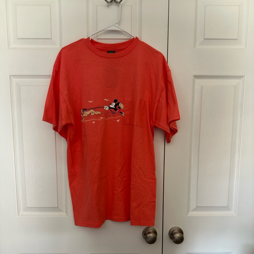 Vintage Disney Mickey Unlimited Jerry Leigh Large Mickey & Pluto Persian Melon